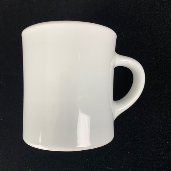 White Fine Porcelain Diner Mug Restaurant Ware Cup Rego Excellent Gift Condition - Picture 3 of 8